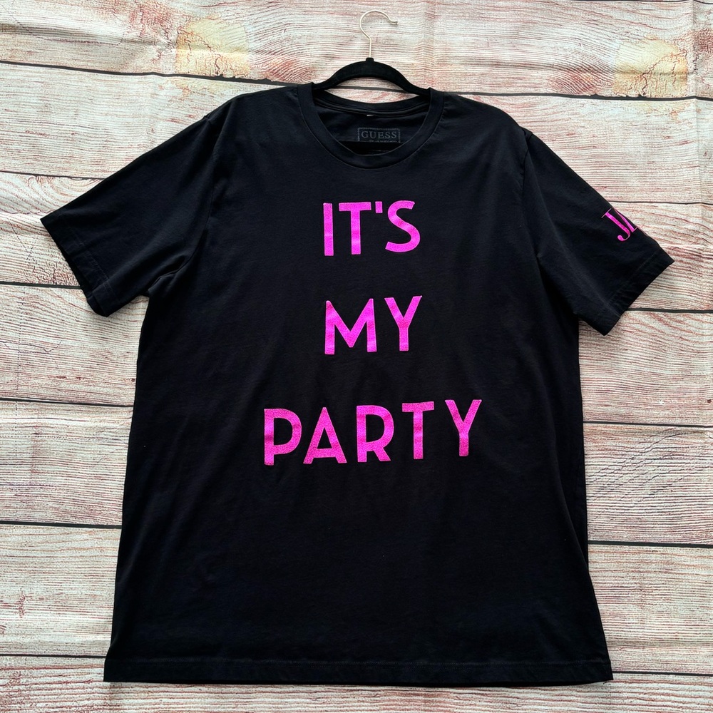 Guess • JLO ‘IT’S MY PARTY’ Summer 2019 T-Shirt - Tour Merch - Size XXL - Picture 6 of 12